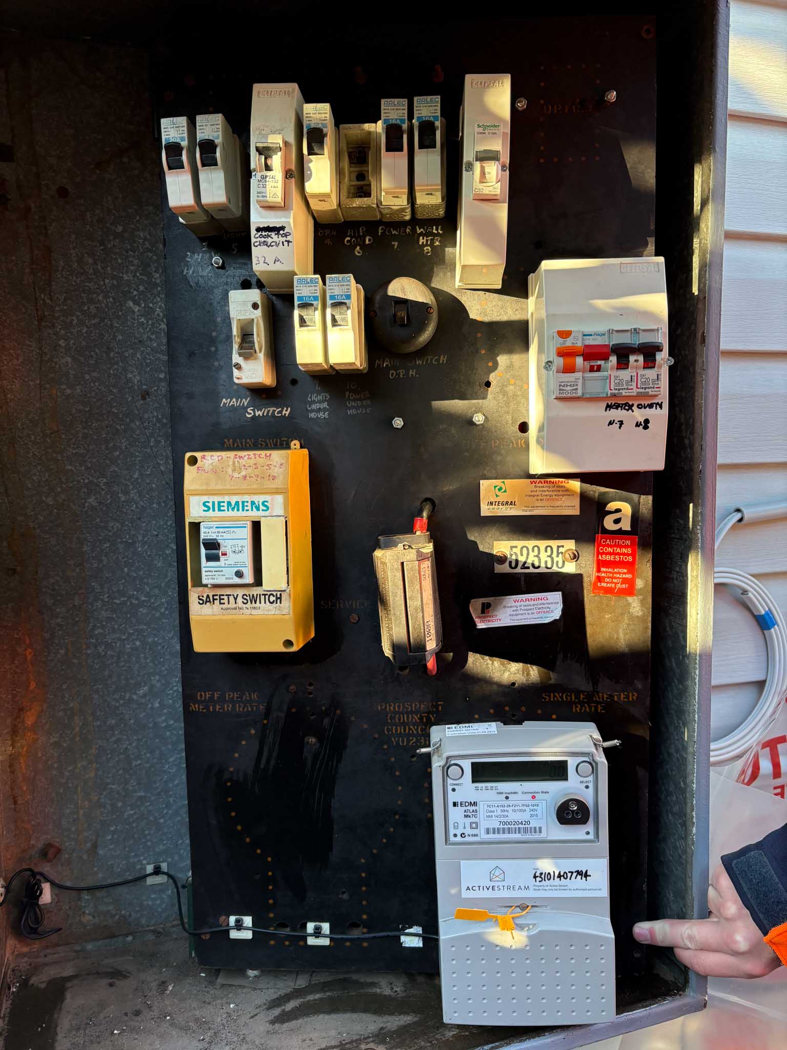 Switch board upgrade