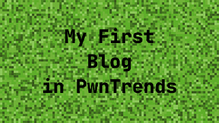My First Blog in PwnTrends
